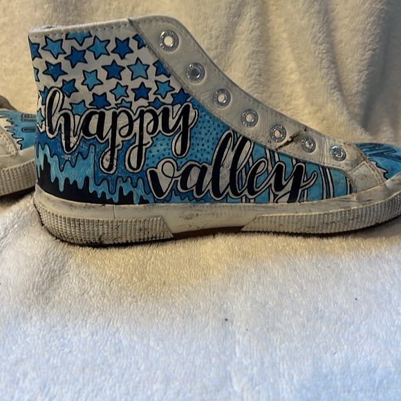 Superga hi tops size 37 personalized for Penn state - Picture 2 of 8